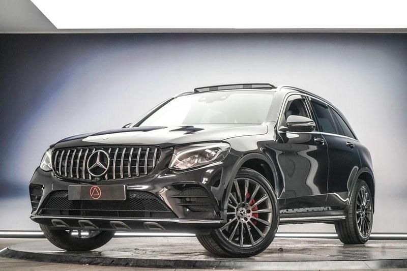 Used Mercedes GLC220 AMG Line Premium 2017 Black Estate