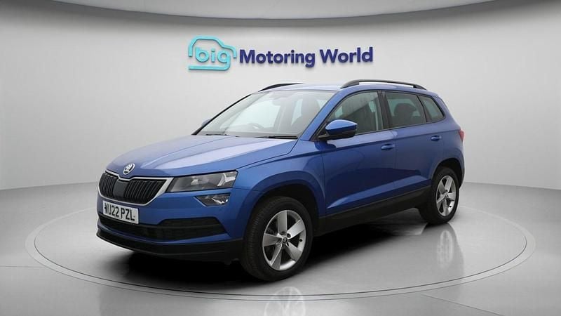 Used Skoda Karoq SE 109 HP (80 kW) 2022 Blue SUV