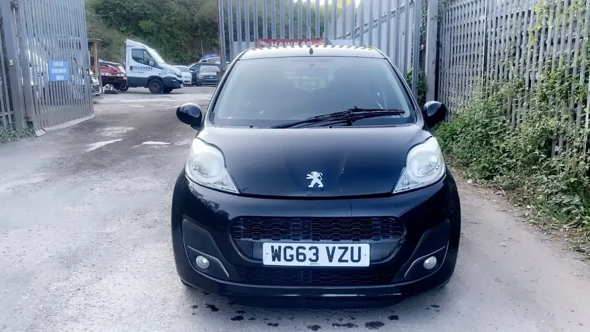 Used Peugeot 107 Active 2013 Black Hatchback