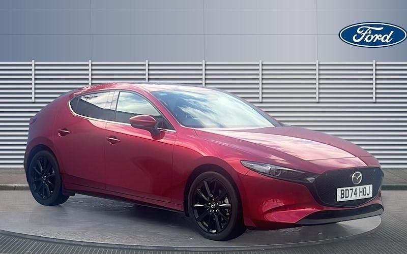 Red Used 2025 Mazda 3 Takumi-Line Hatchback | £24,950 (Expensive) - Image 1/4