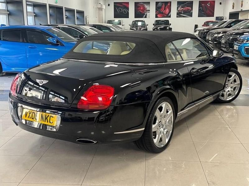 Used Bentley Continental GT Convertible 560 HP (411 kW) 2008 Black Cabriolet