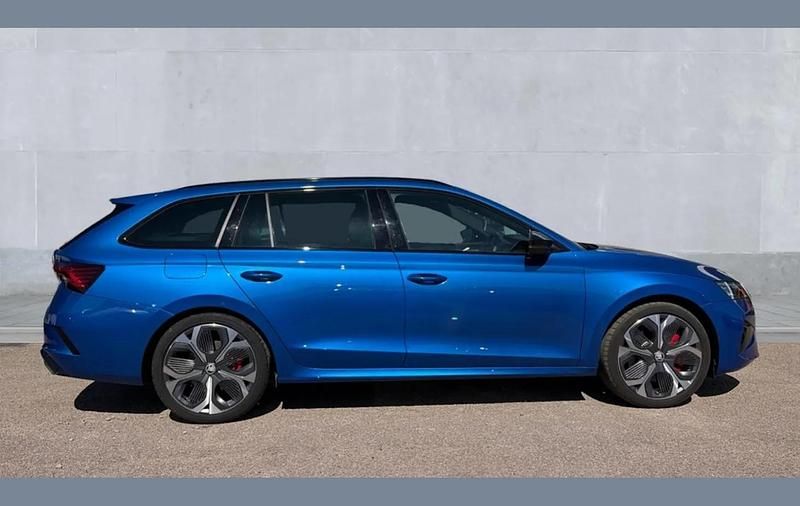 Begagnad Skoda Octavia vRS 265 HK (194 kW) 2025 Blå Kombi