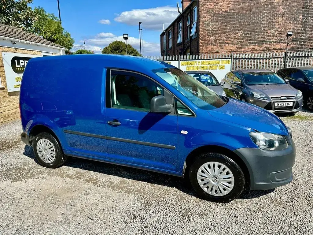 Used VW Caddy 74 HP (54 kW) 2012 Blue MPV