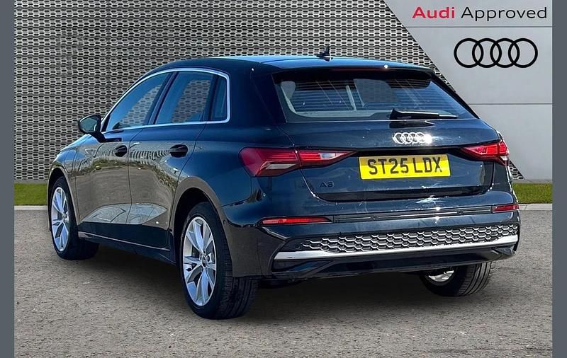 Begagnad Audi A3 e-tron Sport 200 HK (147 kW) 2025 Svart Halvkombi