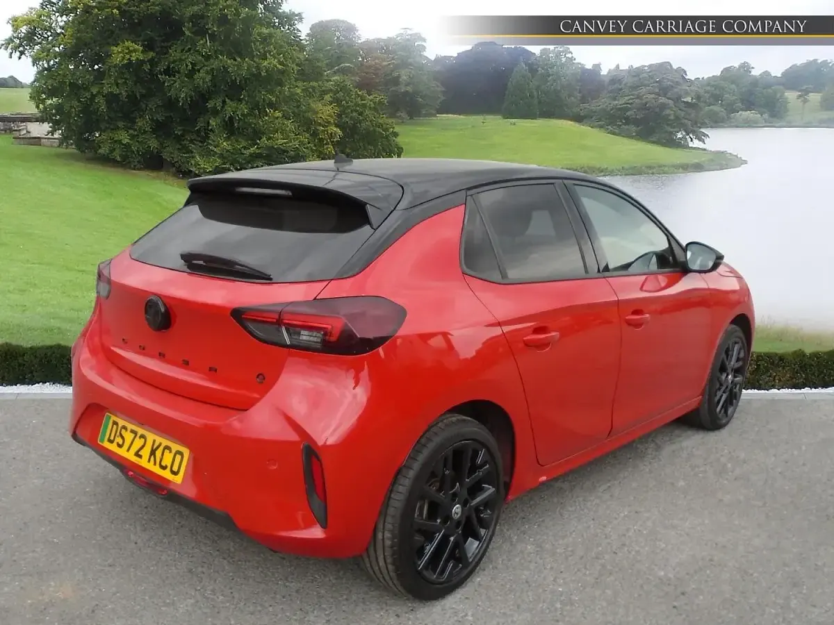 Used Vauxhall Corsa-e Edition 100 kW (136 HP) 2022 Red Hatchback