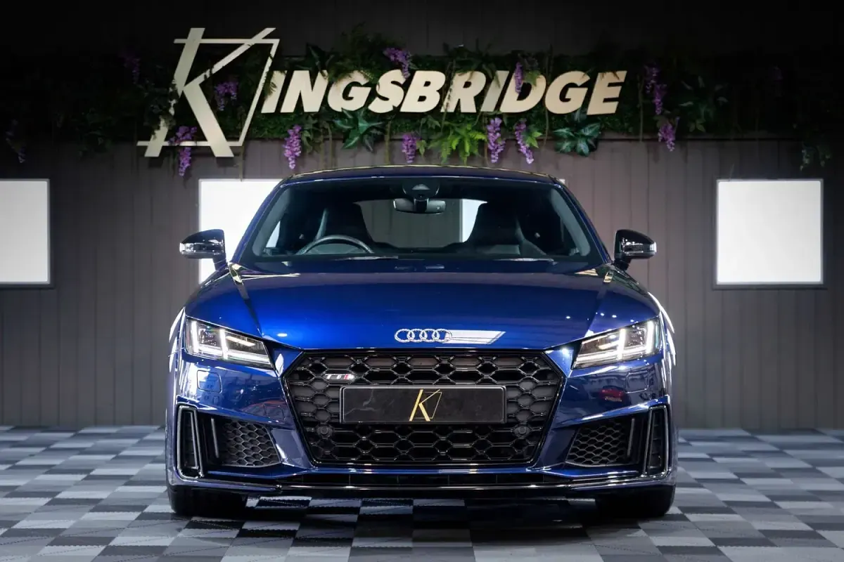 Used Audi TTS Black Edition 320 HP (235 kW) 2021 Blue Coupe