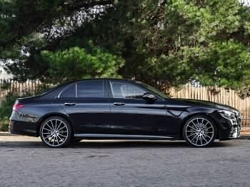Used Mercedes E200 AMG line 200 HP (147 kW) 2022 Black Sedan