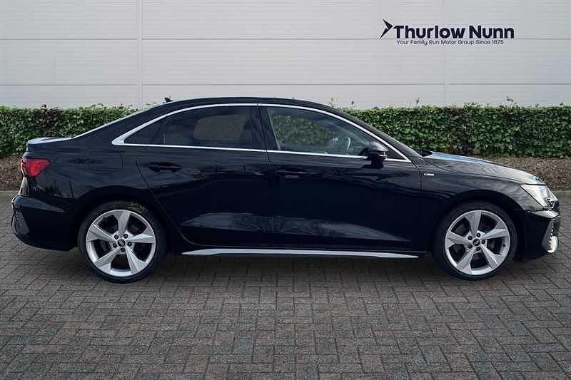 Used Audi A3 S-Line 150 HP (110 kW) 2021 Black Sedan