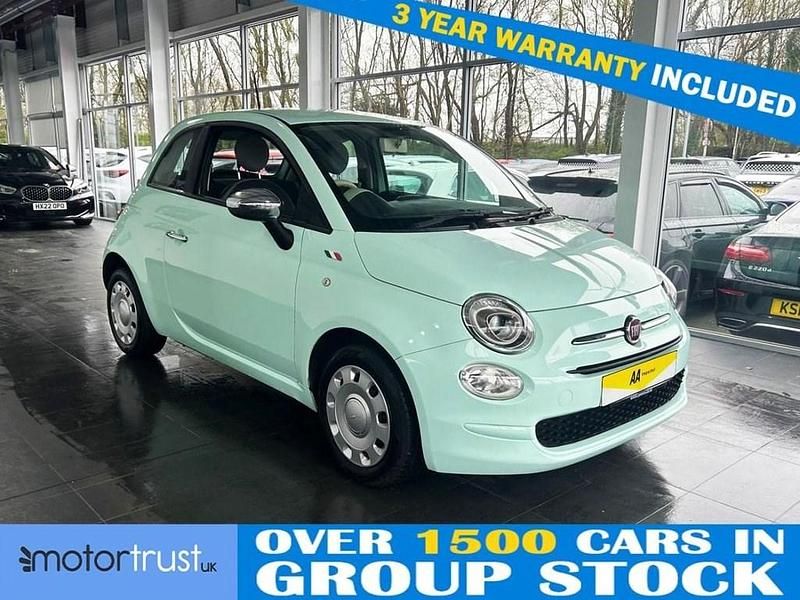 Used Fiat 500 Pop 69 HP (50 kW) 2016 Green Hatchback
