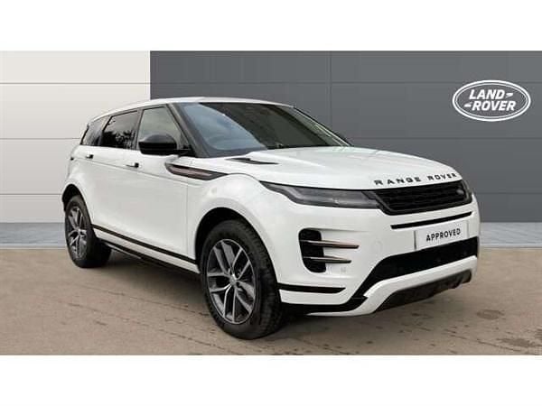 White Used 2024 Land Rover Range Rover evoque SE Dynamic SUV | £34,500 (Fair price) - Image 1/4