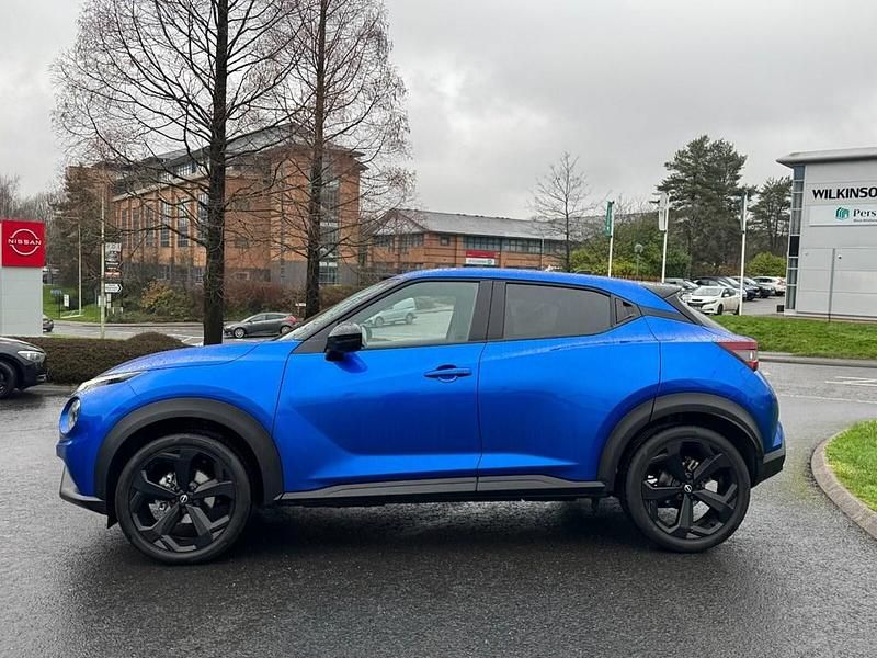 Used Nissan Juke Tekna 114 HP (83 kW) 2025 Magnetic blue SUV
