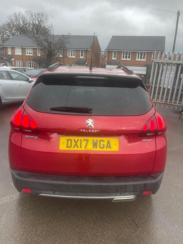 Used Peugeot 2008 GT-line 2017 Red SUV