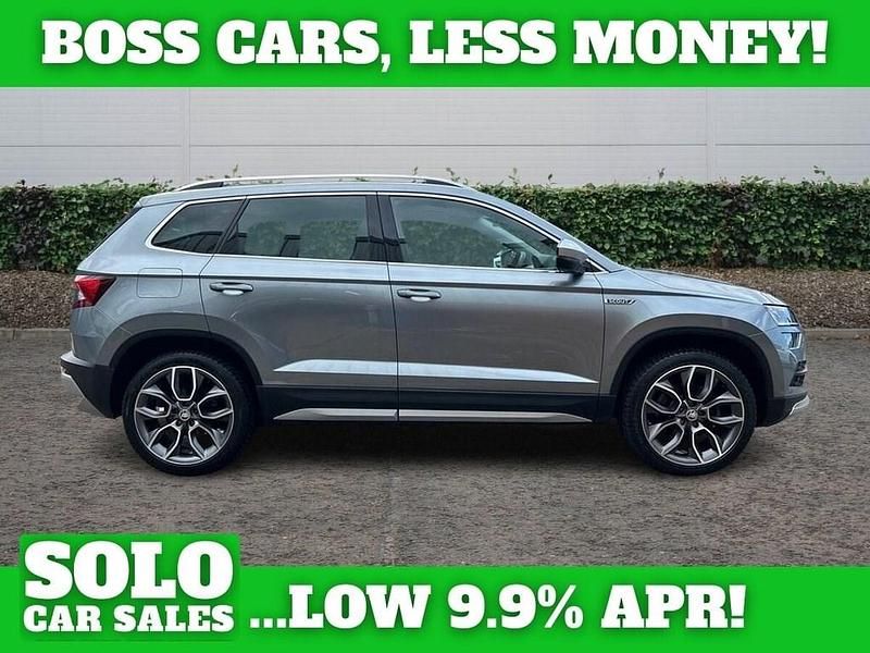 Used Skoda Karoq Scout 4x4 150 HP (110 kW) 2019 Grey SUV