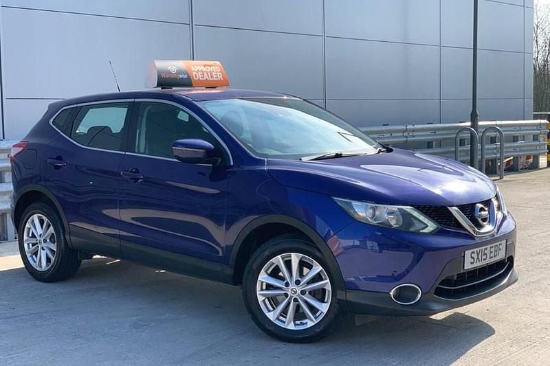 Used Nissan Qashqai Acenta 110 HP (80 kW) 2015 Blue SUV