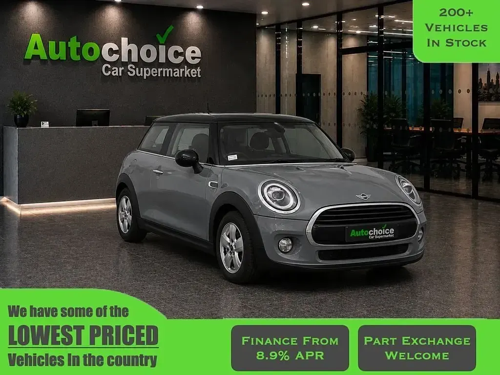 Begagnad Mini Cooper Hatch 136 HK (100 kW) 2018 Grå Halvkombi