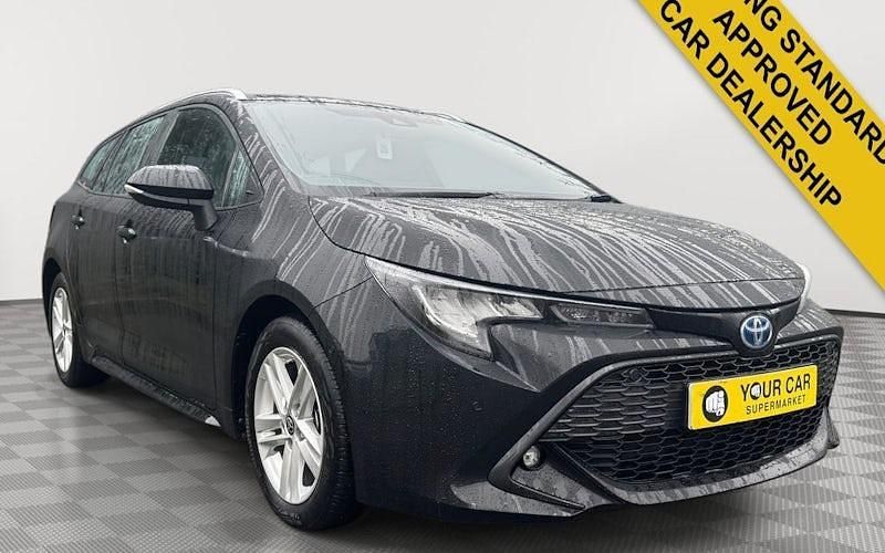 Used Toyota Corolla 122 HP (89 kW) 2022 Black Estate