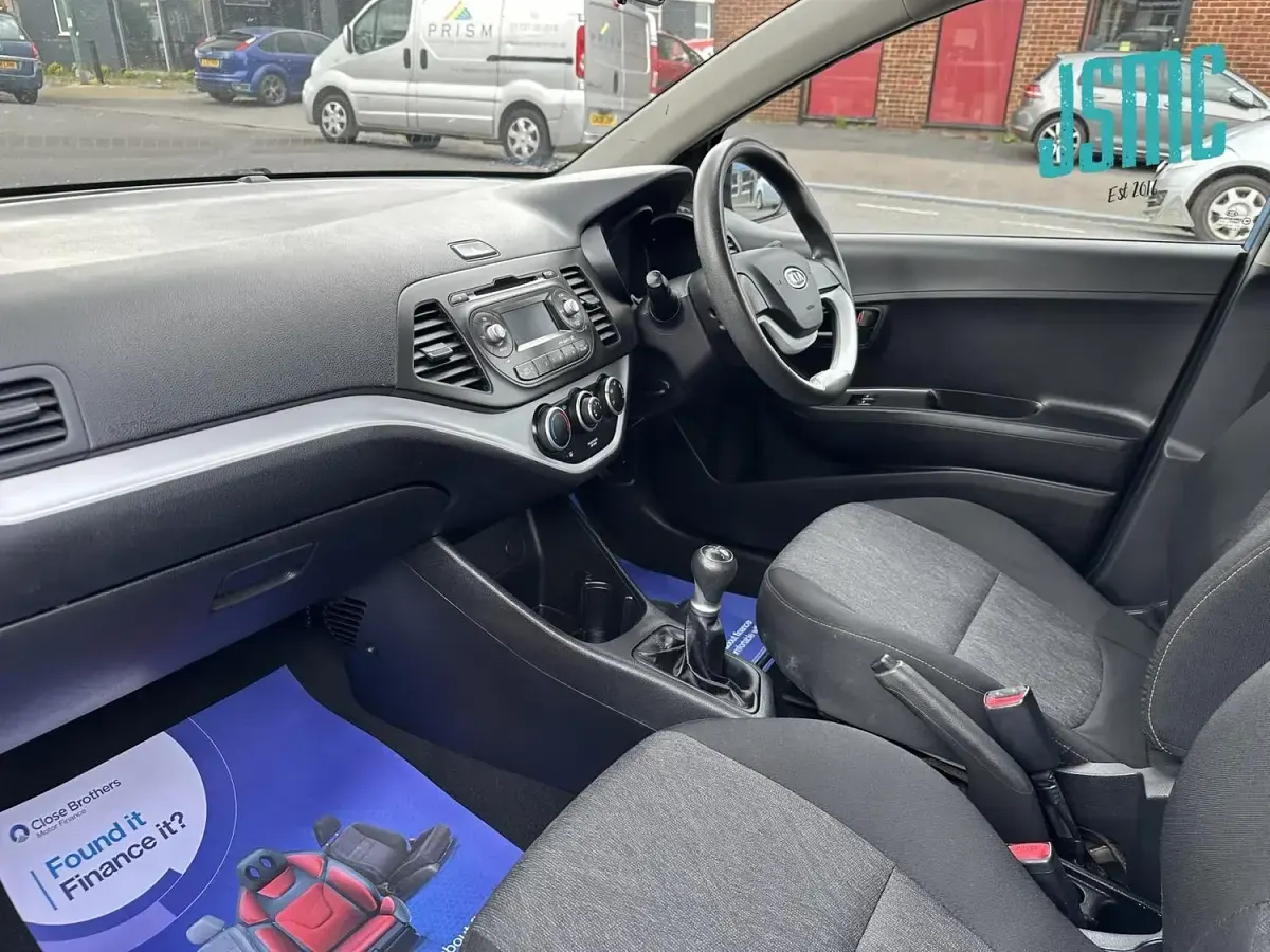 Used Kia Picanto 68 HP (50 kW) 2011 Blue Hatchback