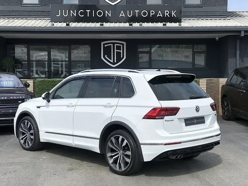 Used VW Tiguan R-line 147 HP (108 kW) 2018 White SUV