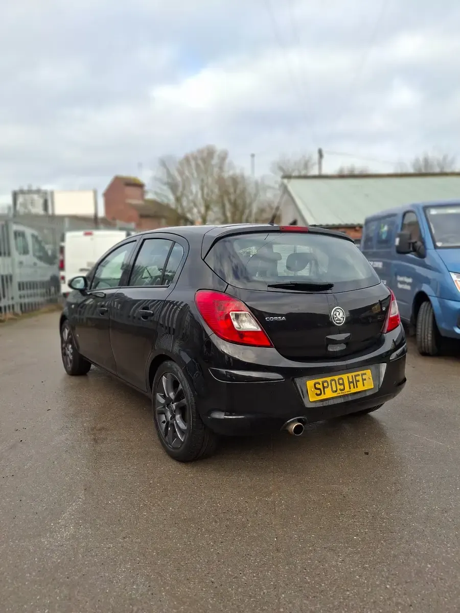 Used Vauxhall Corsa 2009 Black Hatchback