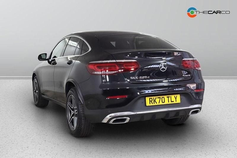 Used Mercedes GLC220 AMG line 2020 Black Coupe