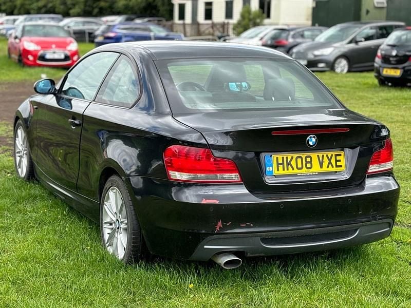 Used BMW 120 Coupé M Sport 2008 Black Coupe
