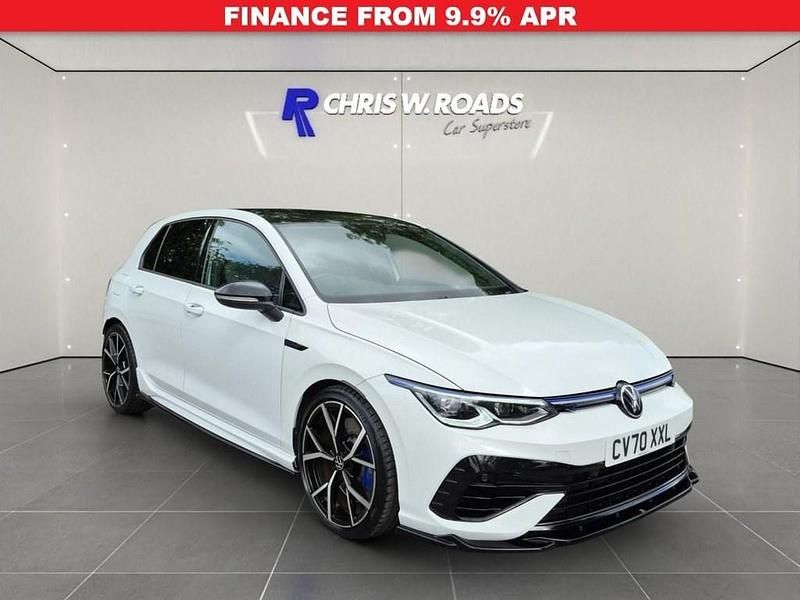 White Used 2021 VW Golf VIII R Hatchback | £25,750 (Fair price) - Image 1/3