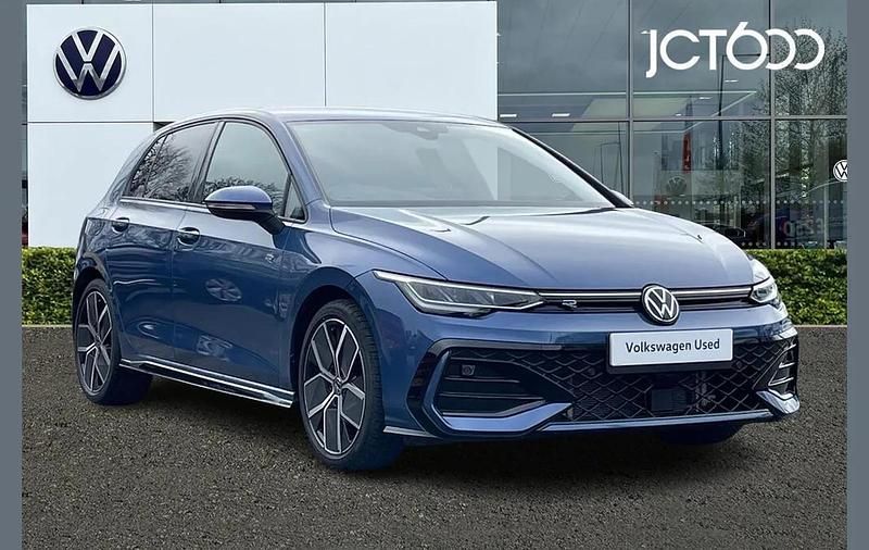 Used VW Golf VIII R-line 150 HP (110 kW) 2025 Blue Hatchback
