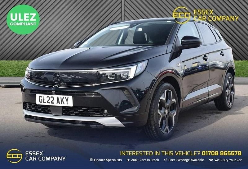 Used Vauxhall Grandland X Ultimate 2022 Black SUV