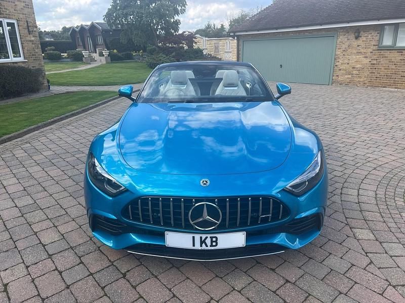 Used Mercedes SL43 AMG 381 HP (280 kW) 2023 Green Cabriolet
