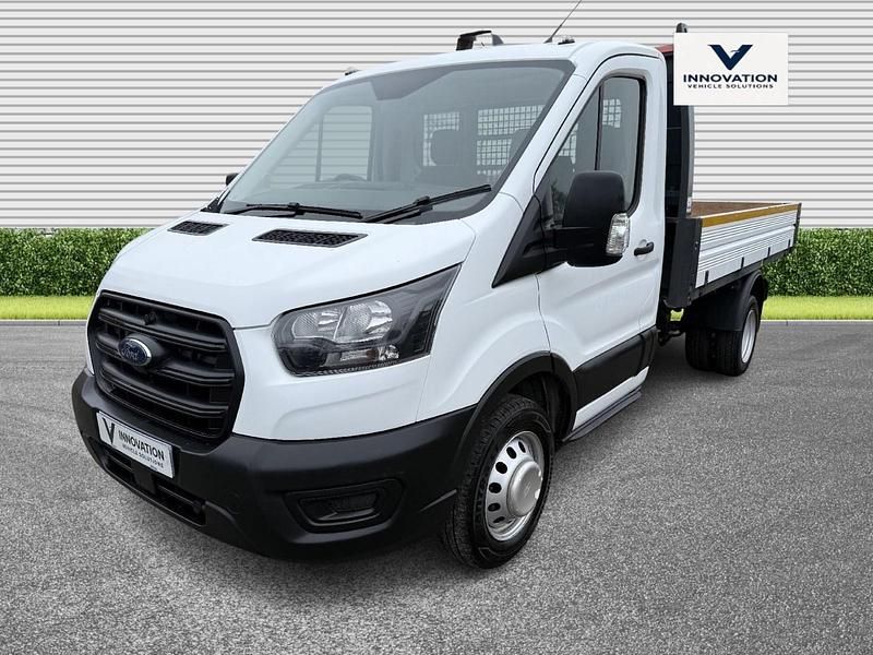 Used Ford Transit S 130 HP (95 kW) 2021 White Cabriolet