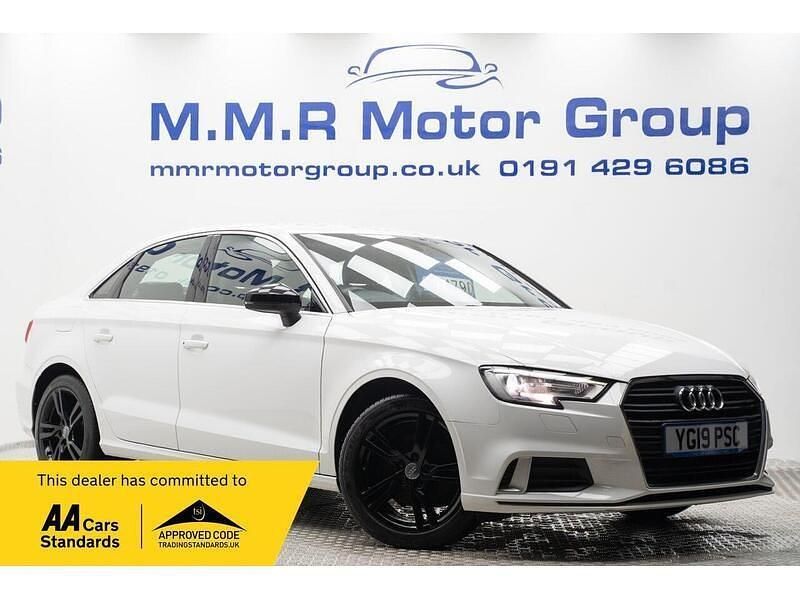 White Used 2019 Audi A3 Sport Sedan | £11,790 (Good price) - Image 1/4