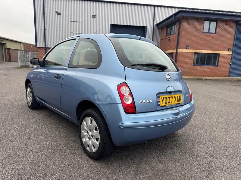 Used Nissan Micra 2007 Blue Hatchback