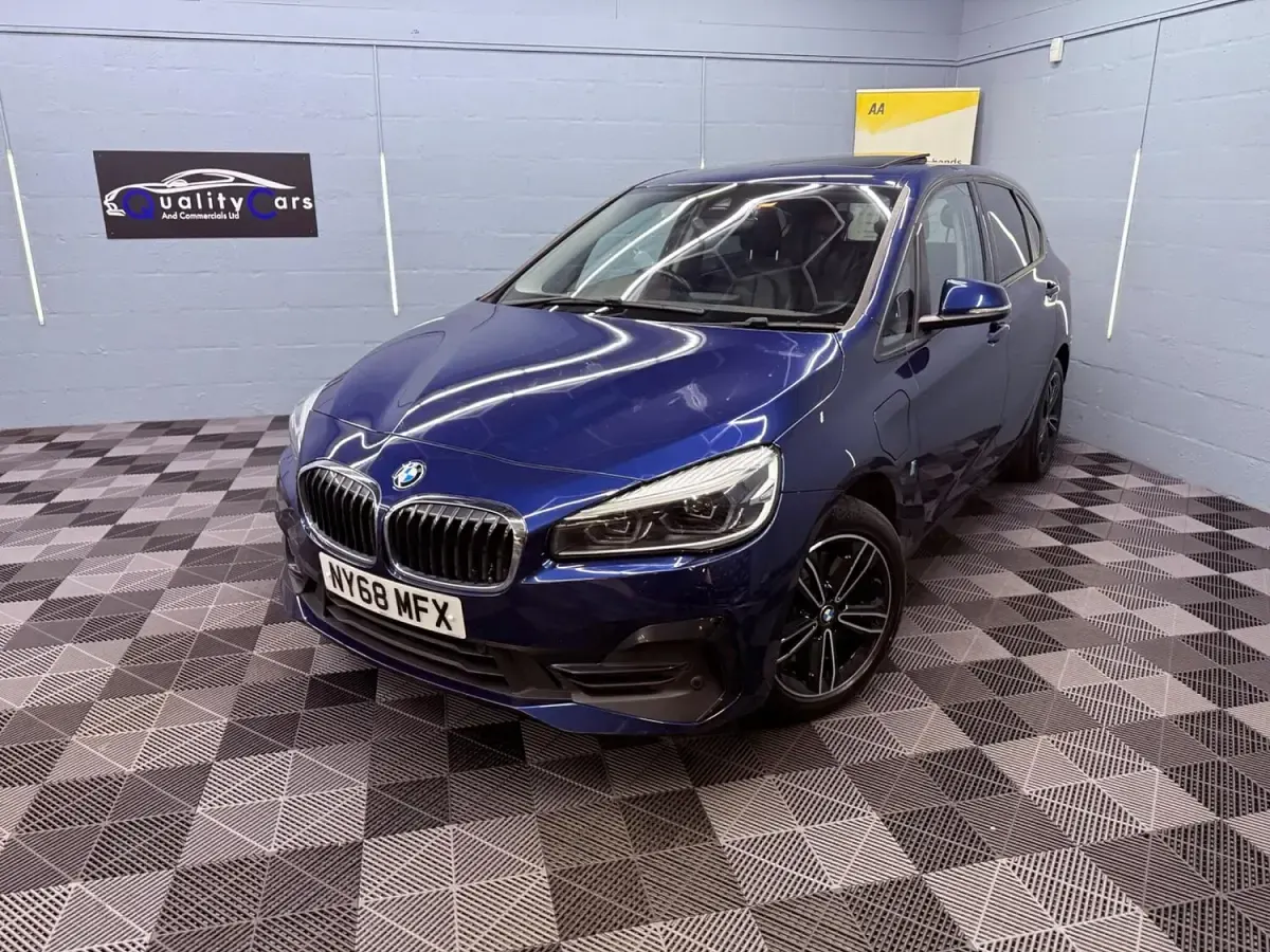 Used BMW 225 Active Tourer Sport Line 2018 Blue MPV