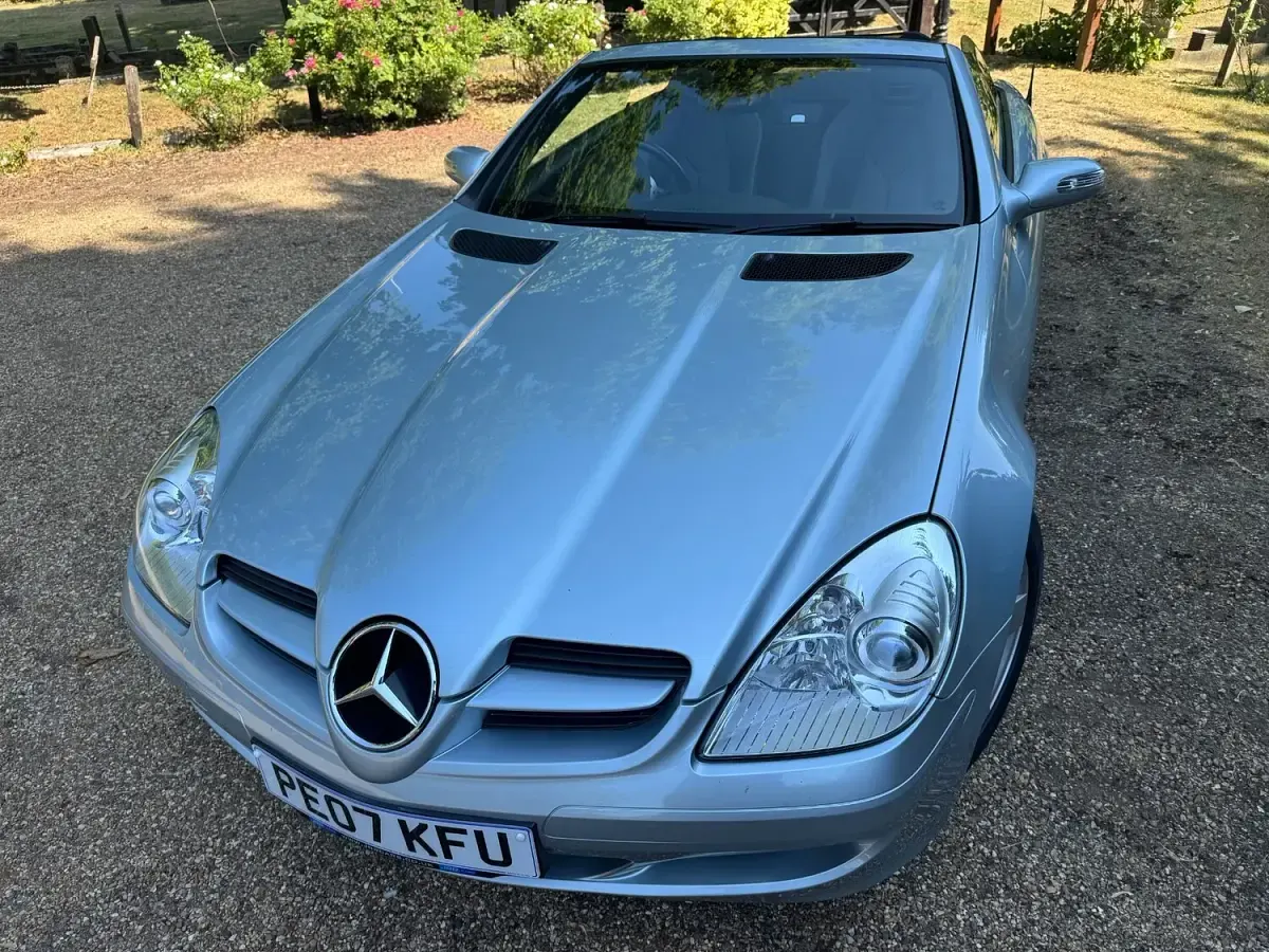 Used Mercedes SLK280 2007 Silver Cabriolet