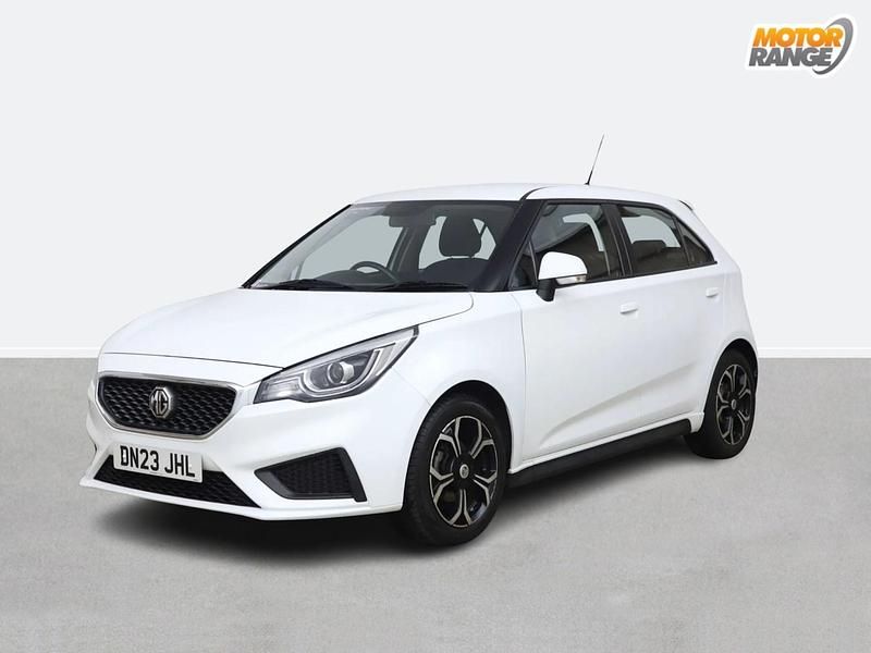 Used MG MG3 Excite 106 HP (77 kW) 2023 White Hatchback