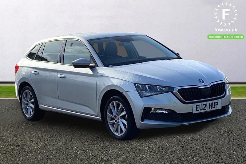 Silver Used 2021 Skoda Scala SE L Hatchback | £13,199 (Good price) - Image 1/3