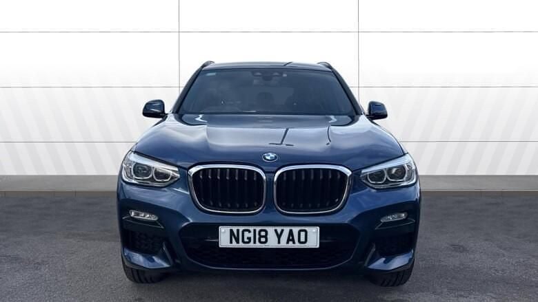 Used BMW X3 M Sport 190 HP (139 kW) 2018 Blue SUV