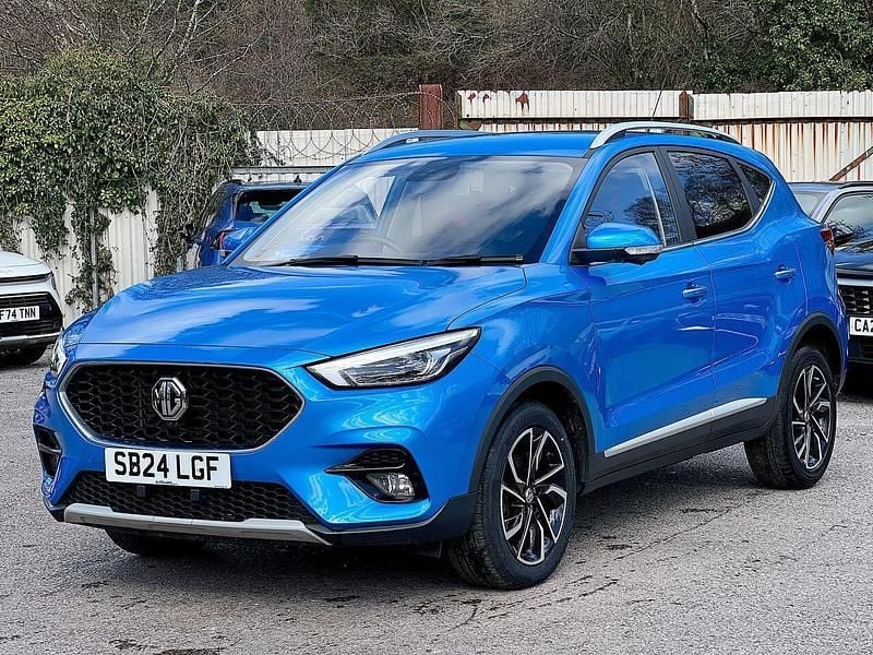 Used MG ZS Exclusive 105 HP (77 kW) 2024 Blue SUV
