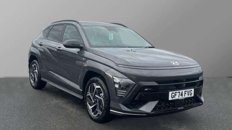 Grey Used 2024 Hyundai Kona N Line SUV | £24,491 (A bit pricey) - Image 1/4