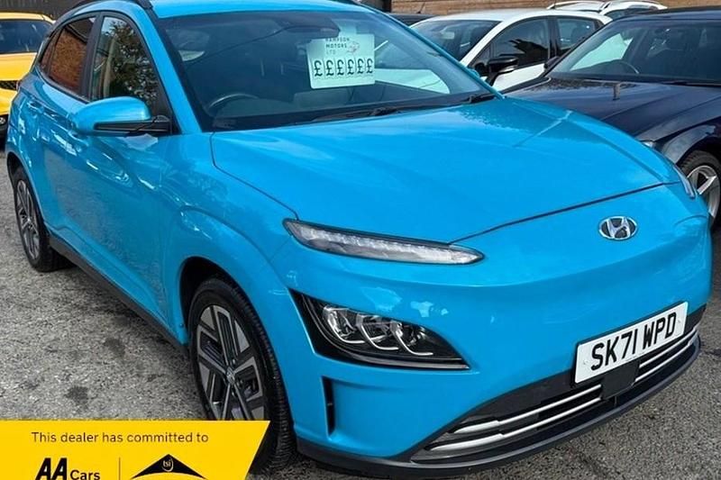 Blue Used 2021 Hyundai Kona Premium SUV | £10,299 (Fair price) - Image 1/1