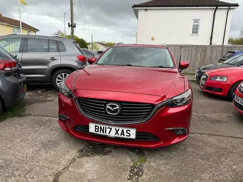 Used Mazda 6 Inclusive 175 HP (128 kW) 2017 Red Estate