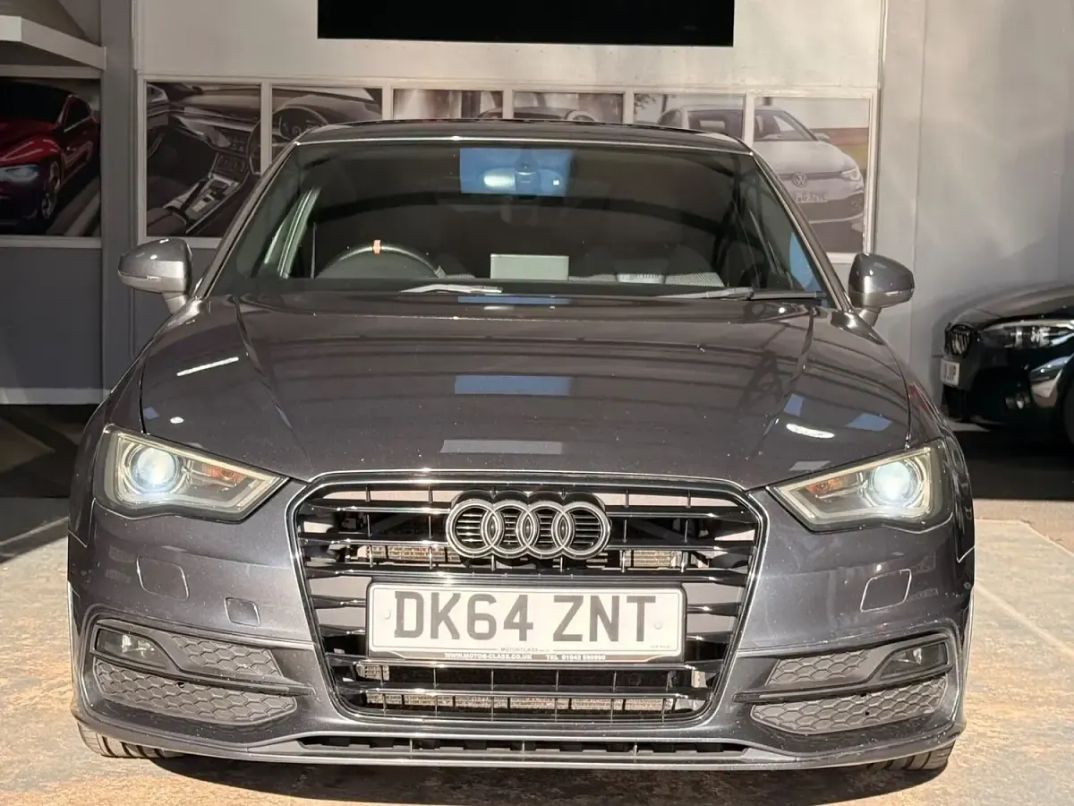 Used Audi A3 S-Line 150 HP (110 kW) 2014 Grey Hatchback