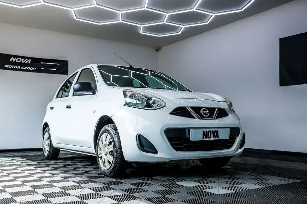Used Nissan Micra Visia 80 HP (58 kW) 2014 White Hatchback