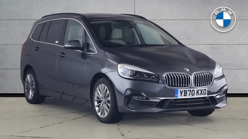 Used BMW 220 Gran Tourer Luxury Line 187 HP (137 kW) 2021 Grey MPV