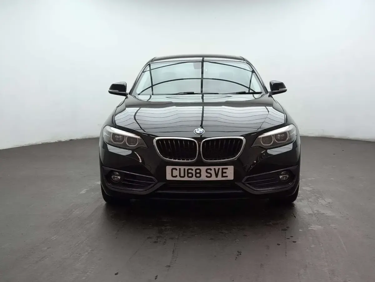 Used BMW 218 Sport Line 134 HP (98 kW) 2018 Black Coupe