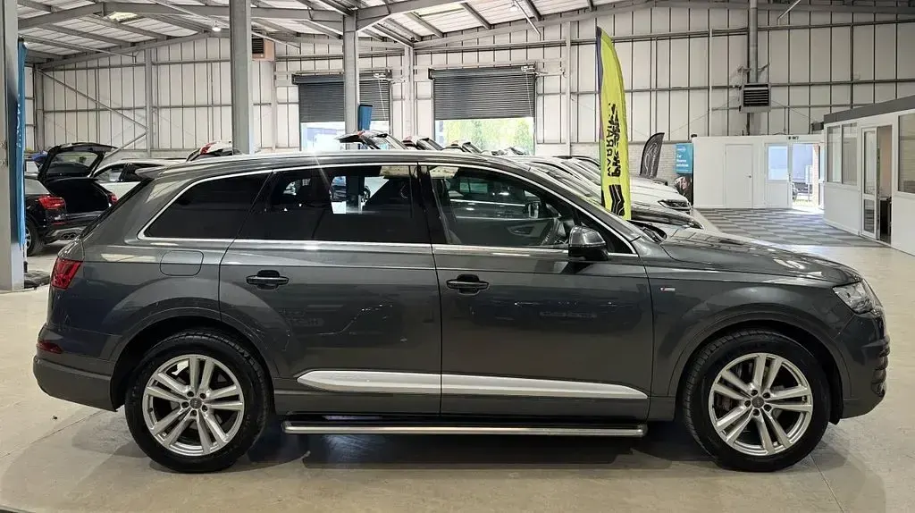 Used Audi Q7 S-Line 272 HP (200 kW) 2018 Grey SUV