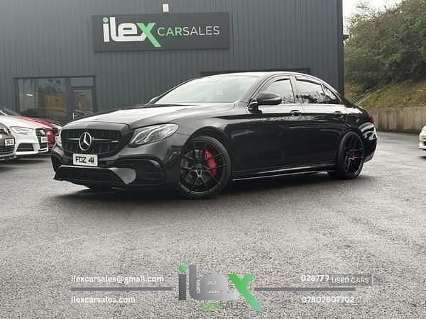 Used Mercedes E400 AMG Line Premium 340 HP (250 kW) 2019 Black Sedan