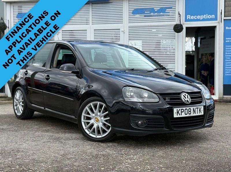 Used VW Golf VI GT 140 HP (102 kW) 2008 Black Hatchback