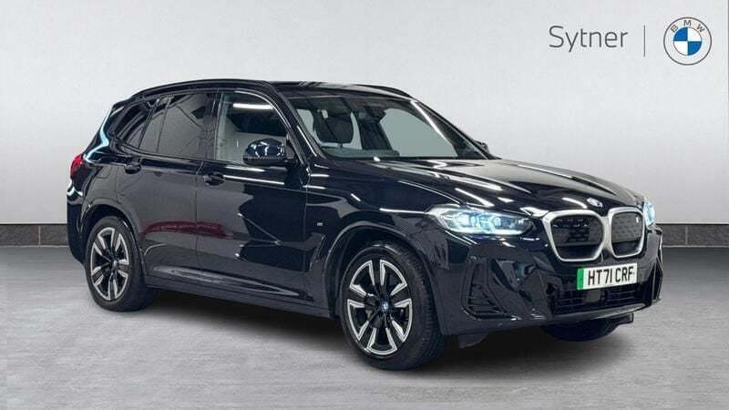 Black Used 2022 BMW iX3 M Sport SUV | £31,000 (Good price) - Image 1/4