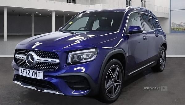 Used Mercedes GLB220 AMG line 190 HP (139 kW) 2022 Blue SUV